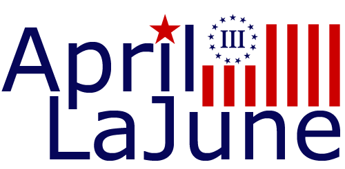 April LaJune | Conservative Talk Show Host Logo